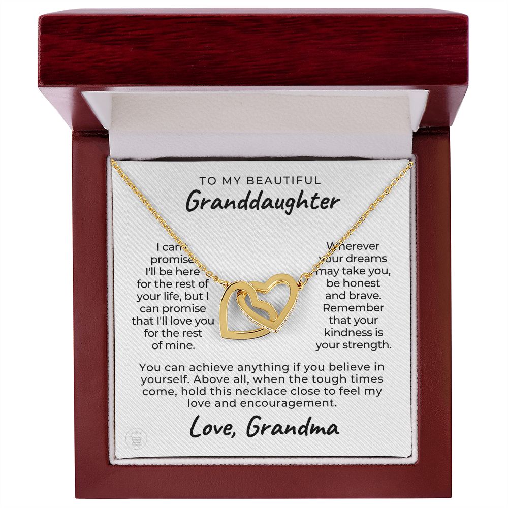 Granddaughter Gift From Grandma | My Promise Necklace 0716HT1