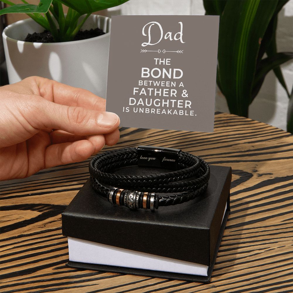 Gift For Dad | Bond Men's Bracelet 0679BT8