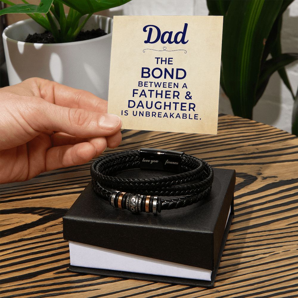 Gift For Dad | Bond Men's Bracelet 0679BT6