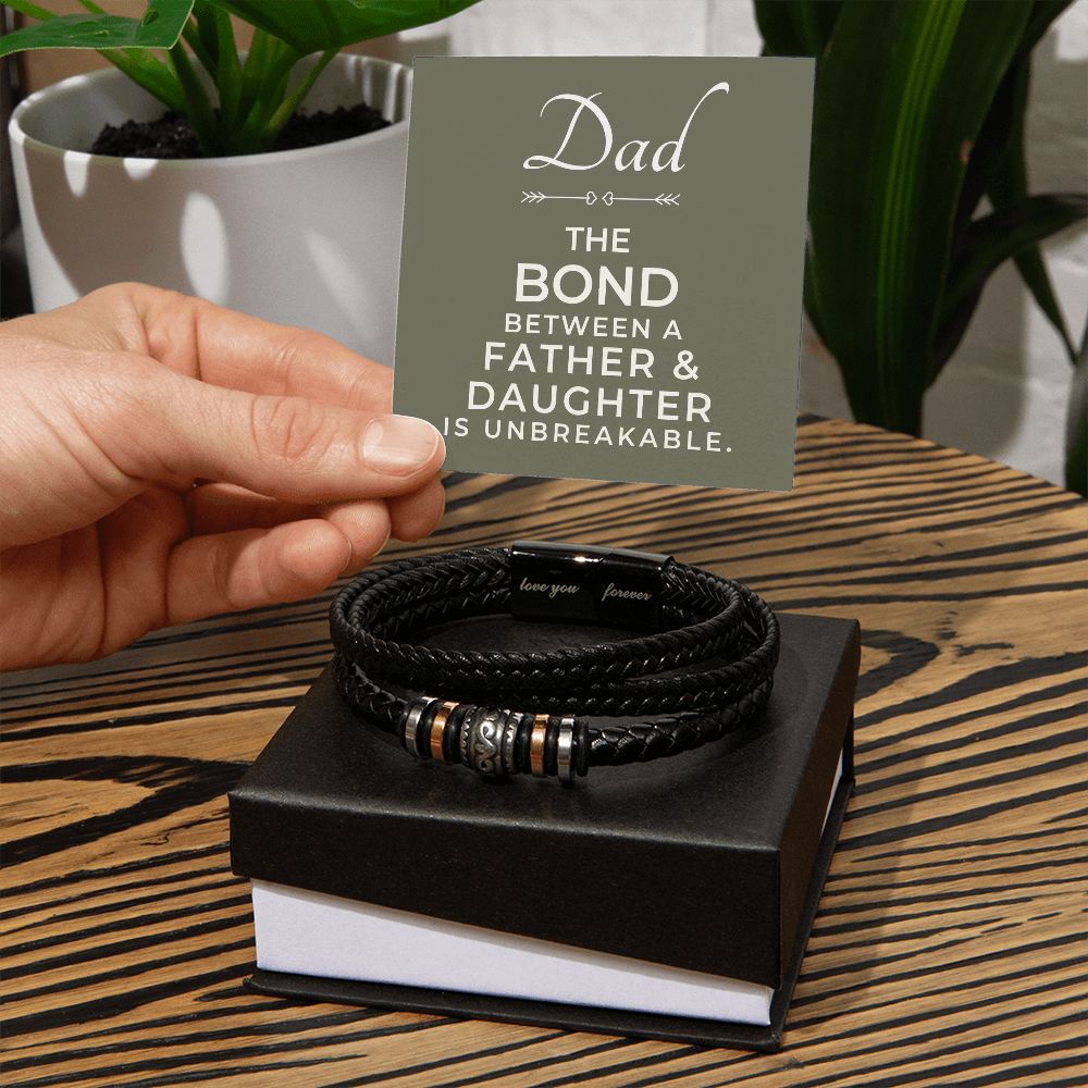 Gift For Dad | Bond Men's Bracelet 0679BT10