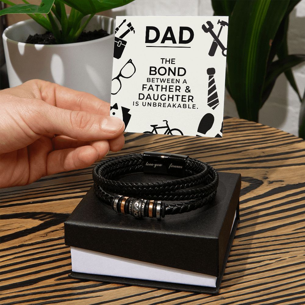 Gift For Dad | Bond Men's Bracelet 0679BT4