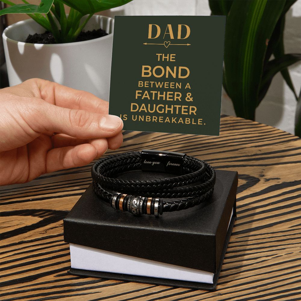 Gift For Dad | Bond Men's Bracelet 0679BT2
