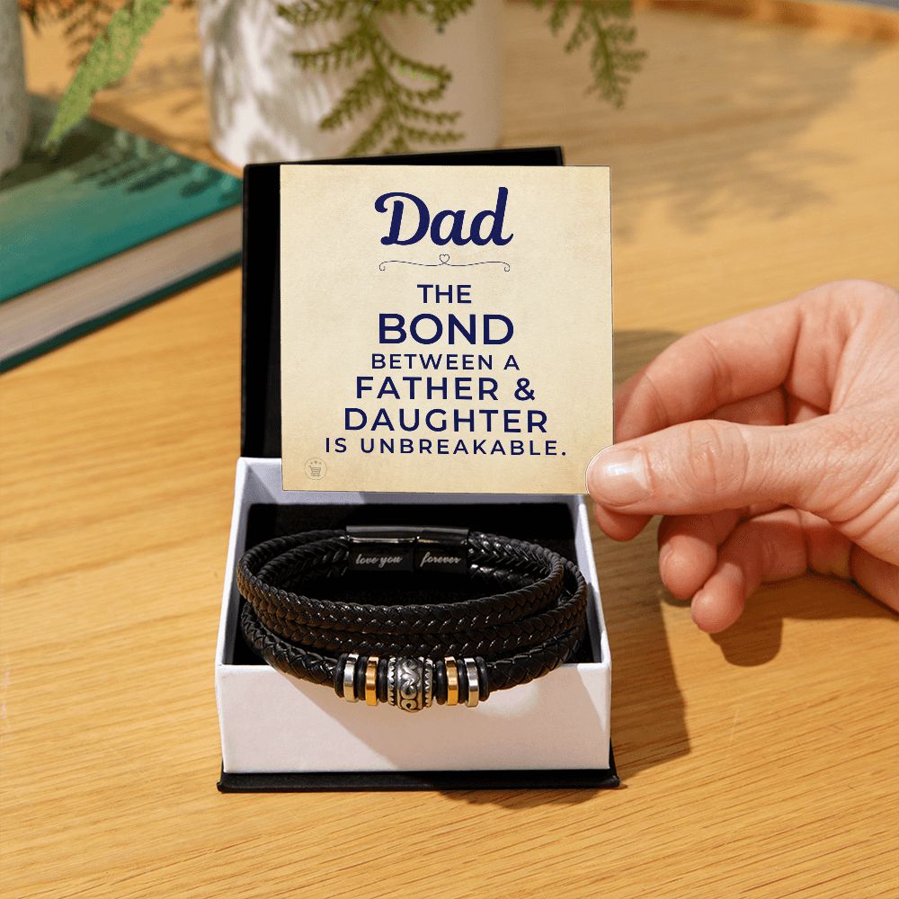 Gift For Dad | Bond Men's Bracelet 0679BT6