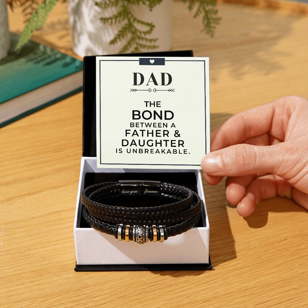 Gift For Dad | Bond Men's Bracelet 0679BT1