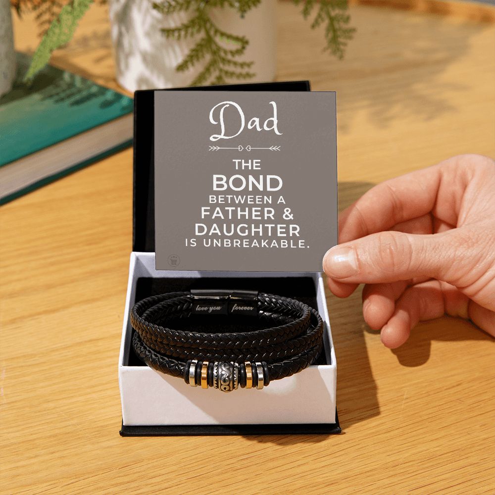 Gift For Dad | Bond Men's Bracelet 0679BT8