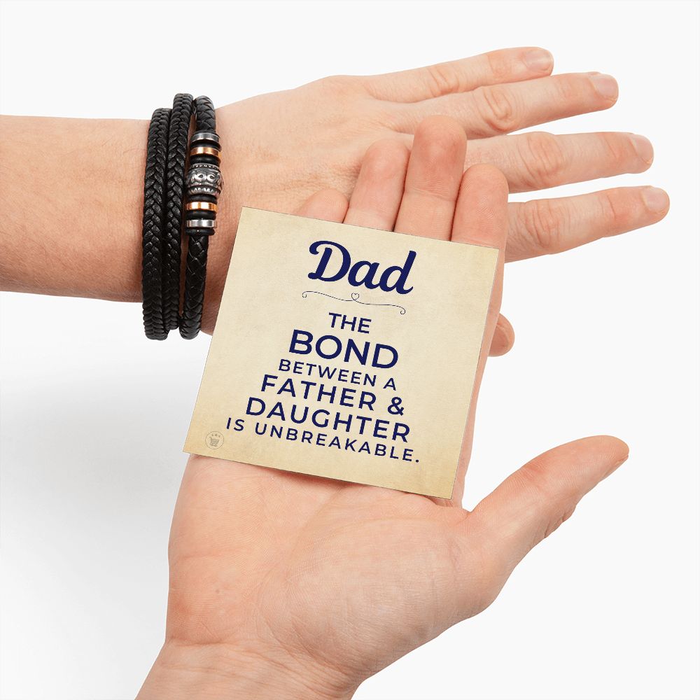 Gift For Dad | Bond Men's Bracelet 0679BT6