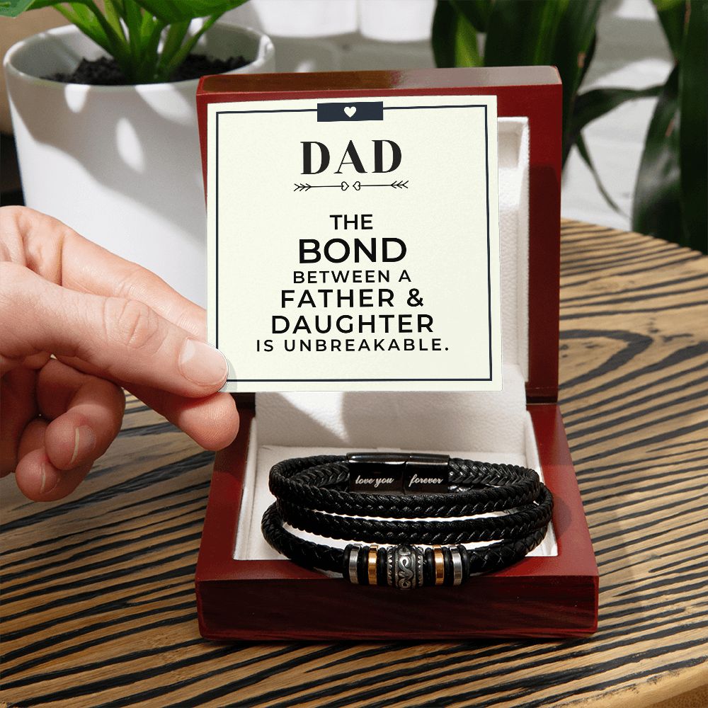 Gift For Dad | Bond Men's Bracelet 0679BT1