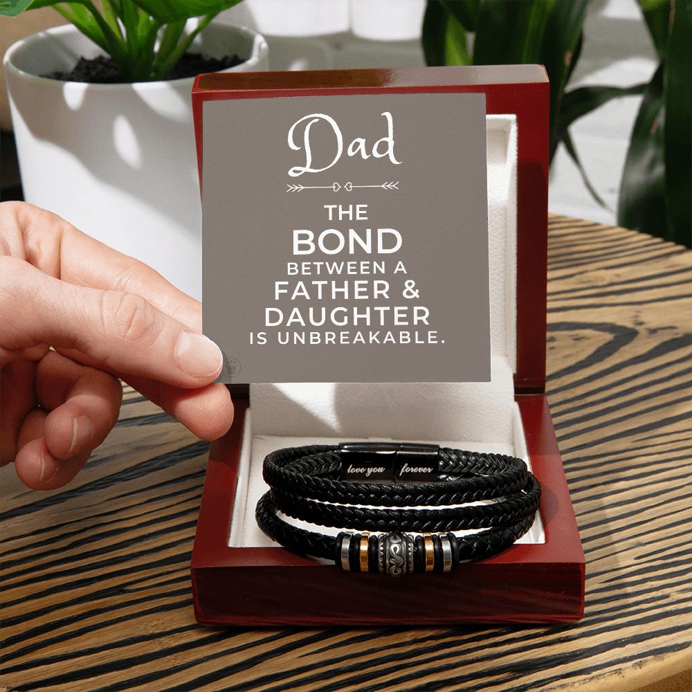 Gift For Dad | Bond Men's Bracelet 0679BT8