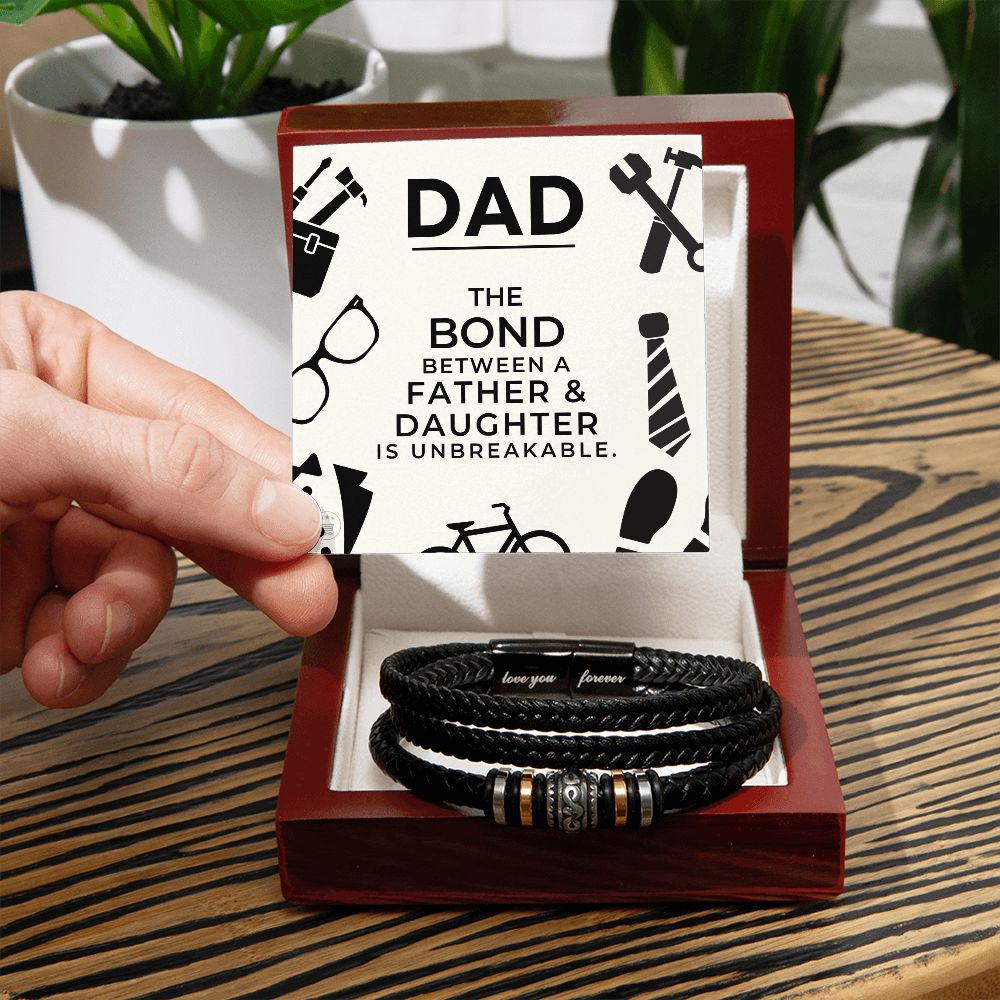 Gift For Dad | Bond Men's Bracelet 0679BT4