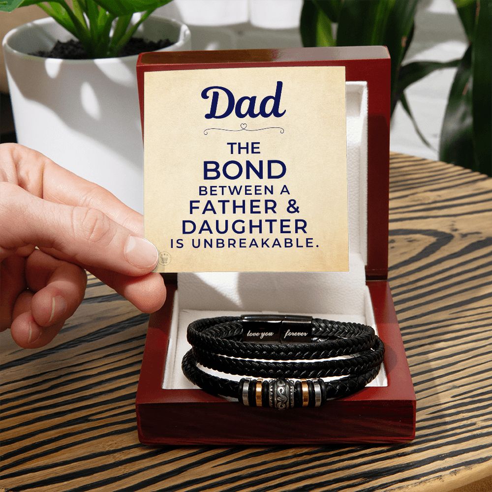 Gift For Dad | Bond Men's Bracelet 0679BT6