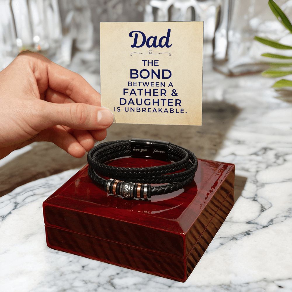Gift For Dad | Bond Men's Bracelet 0679BT6