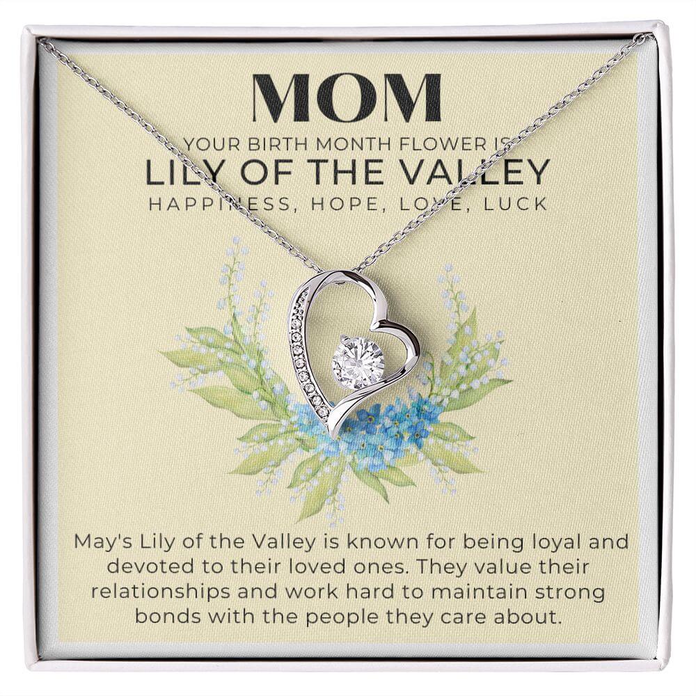 birthflower necklace