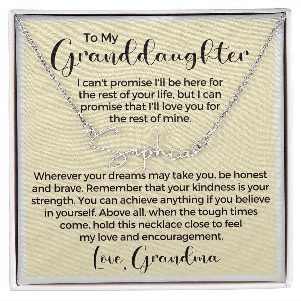 granddaughter jewelry gifts