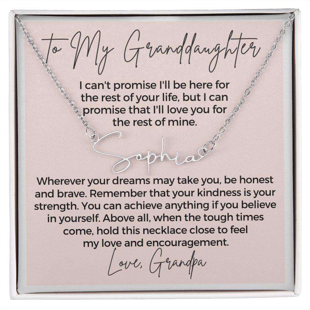 granddaughter jewelry gifts