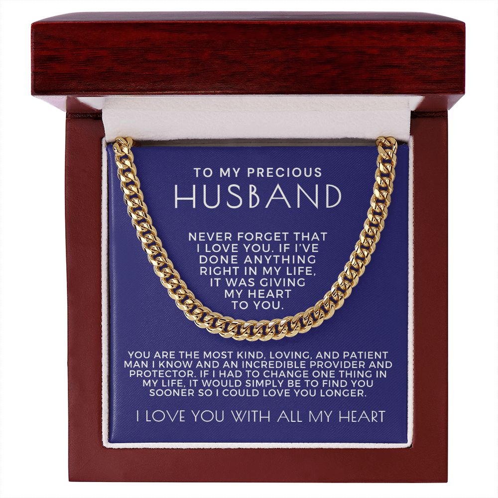 Gift For Husband | One Thing Cuban Link Chain 0693T14