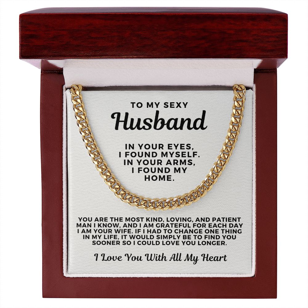 Gift For Husband | One Thing Cuban Link Chain 0694T1