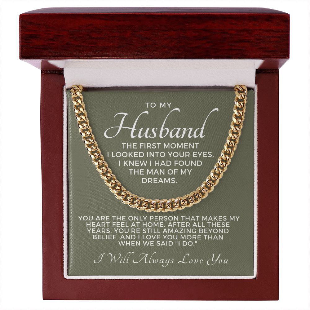 Gift For Husband | My Dreams Cuban Link Chain 0697T8