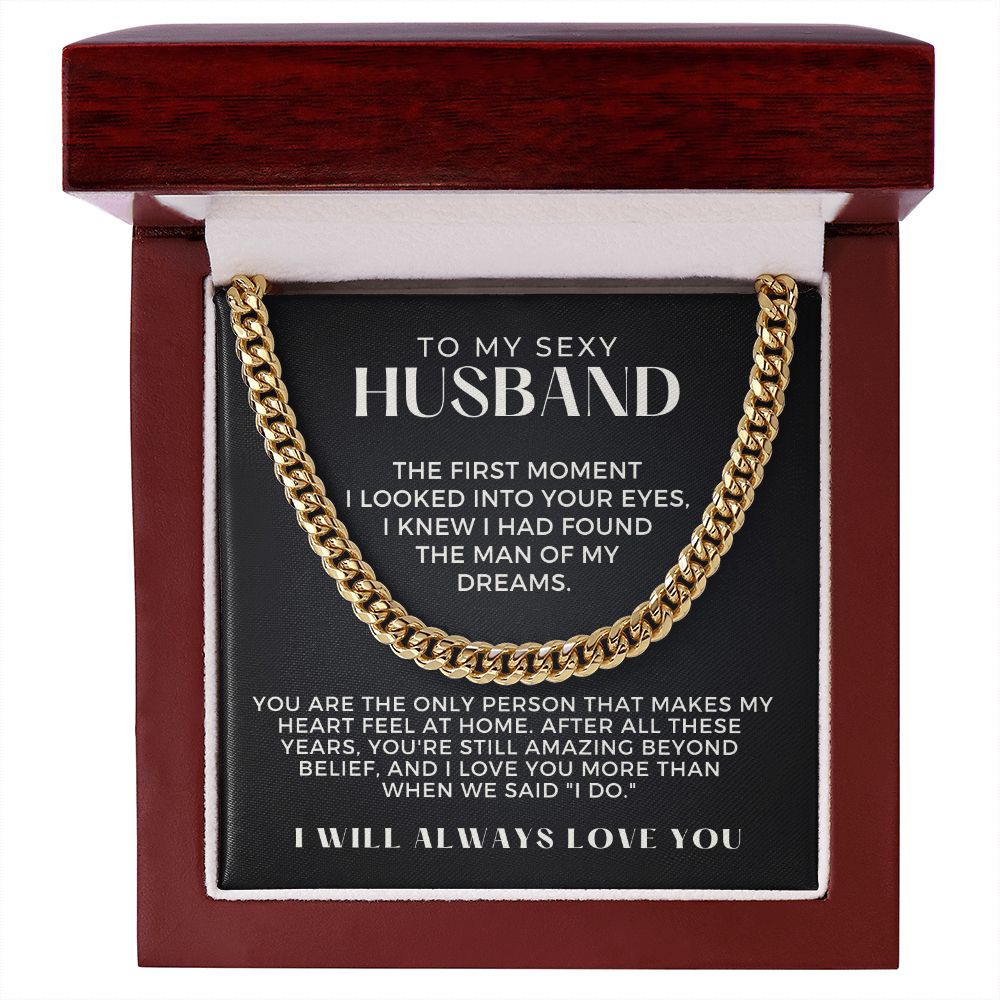 Gift For Husband | My Dreams Cuban Link Chain 0697T4