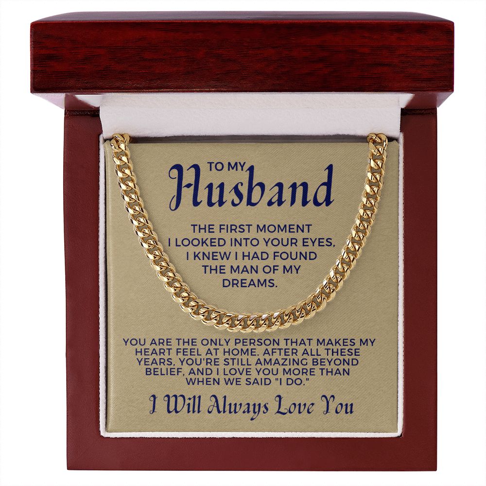 Gift For Husband | My Dreams Cuban Link Chain 0697T9