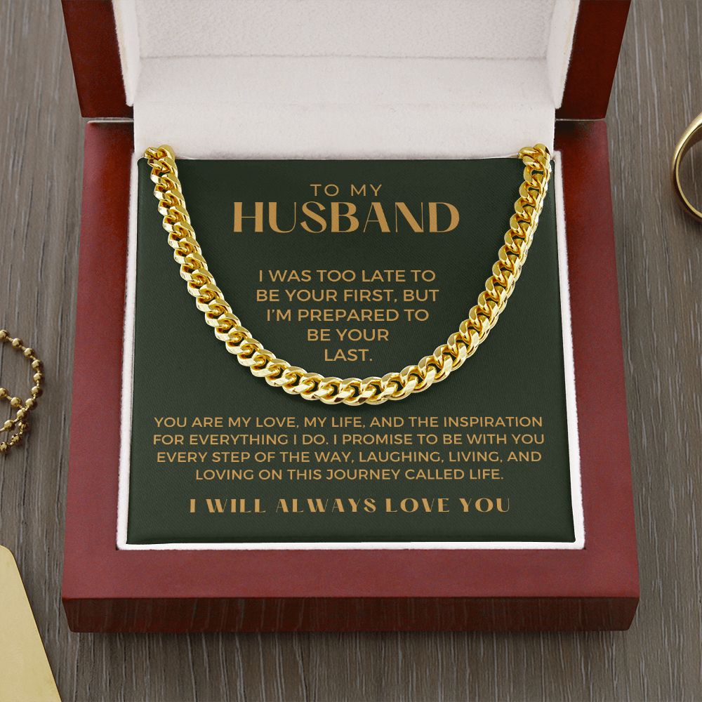 Gift For Husband | Every Step Cuban Link Chain 0701T13