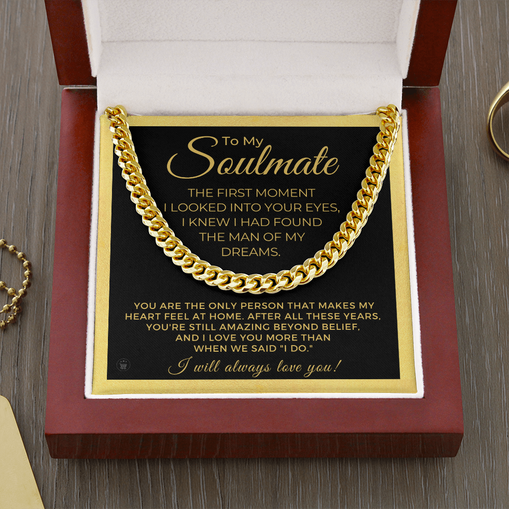 Soulmate Gift | My Dreams Cuban Link Chain 0566T3