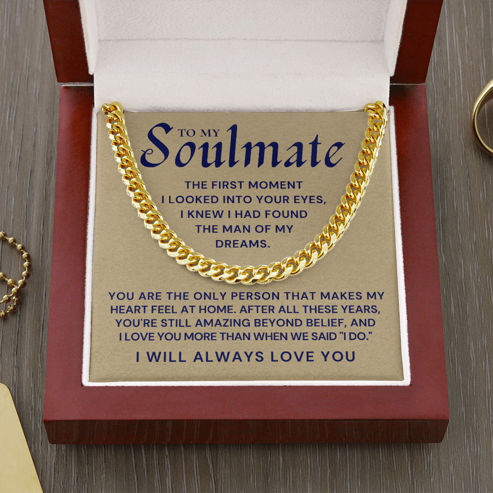 Soulmate Gift | My Dreams Cuban Link Chain 0566T6