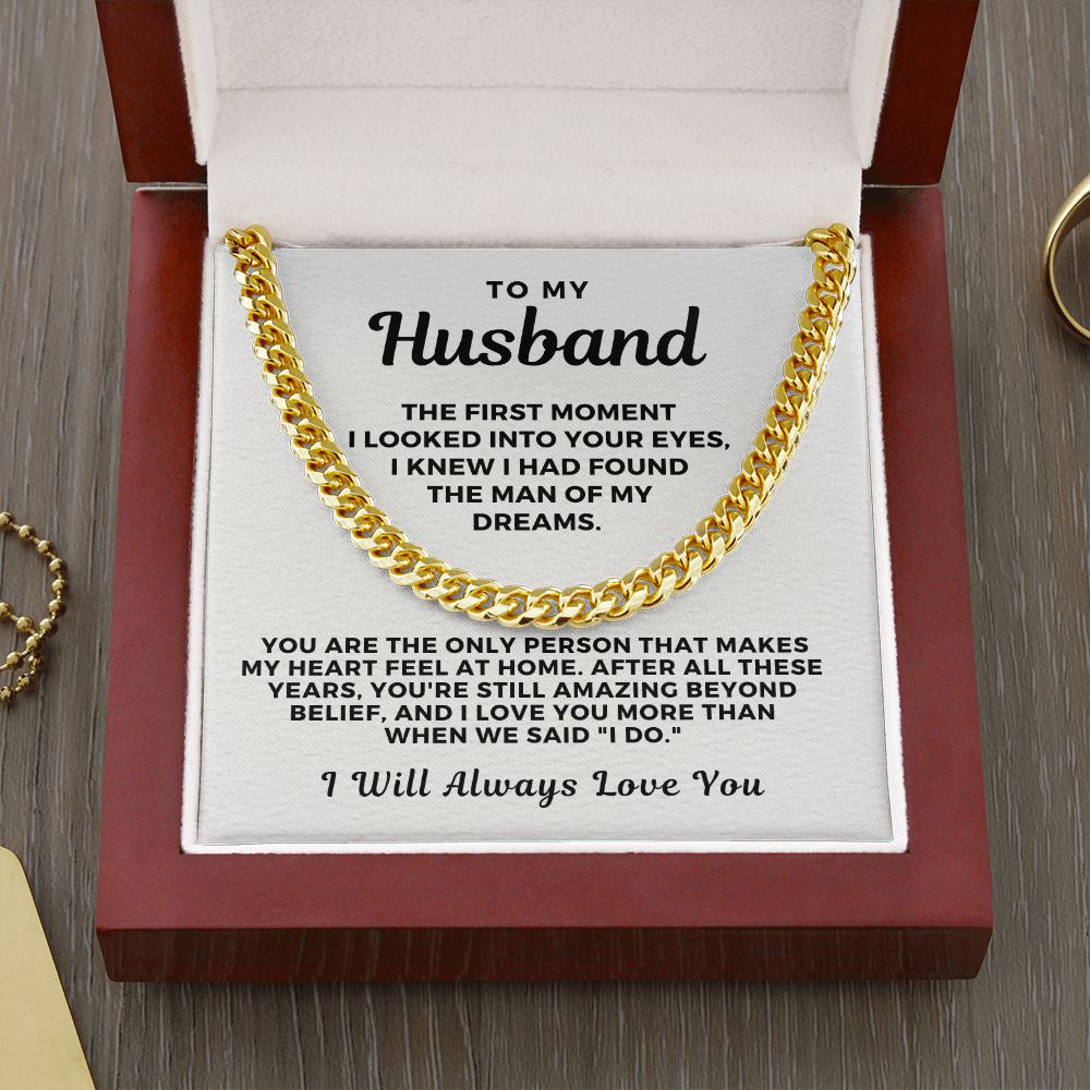 Gift For Husband | My Dreams Cuban Link Chain 0697T1