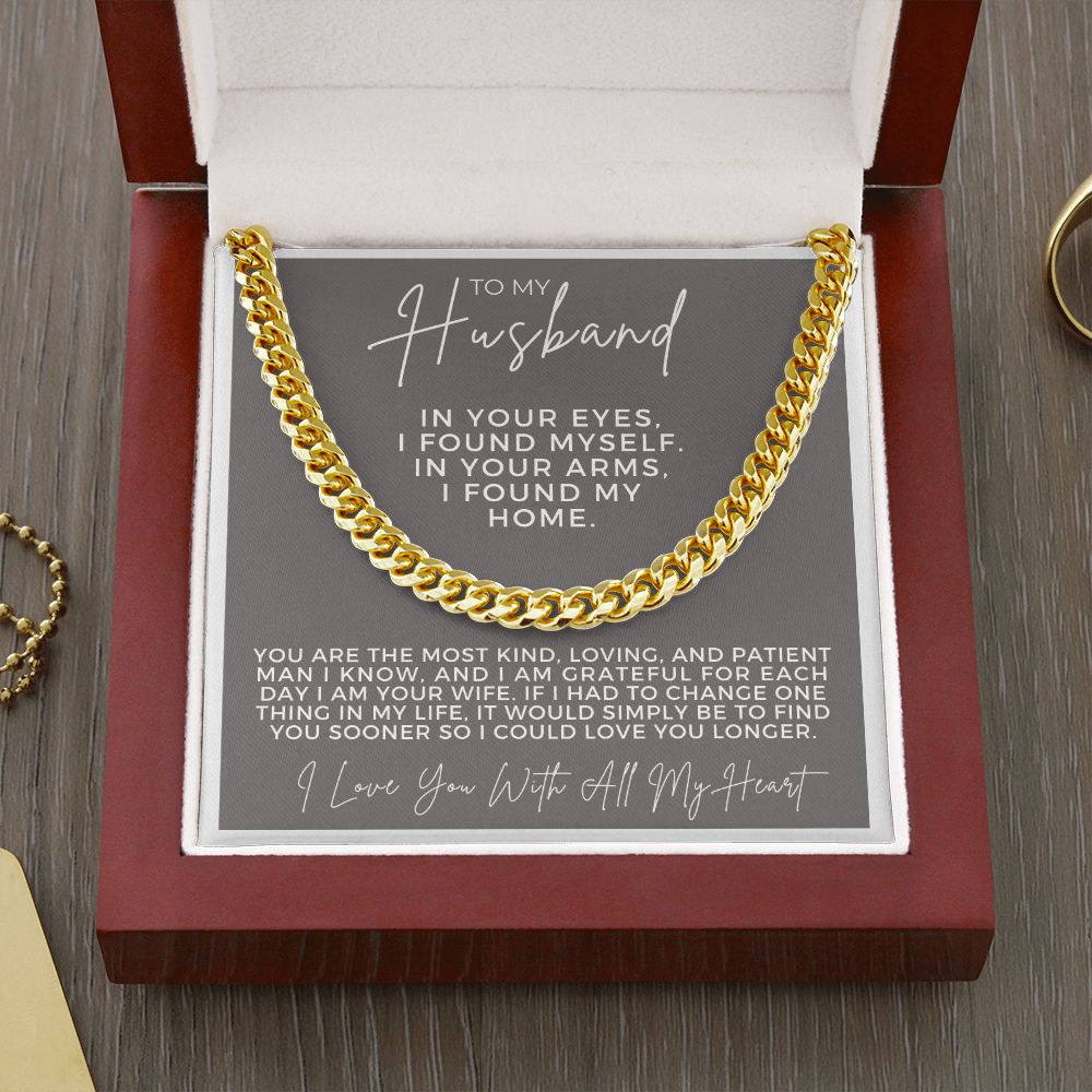 Gift For Husband | One Thing Cuban Link Chain 0694T12