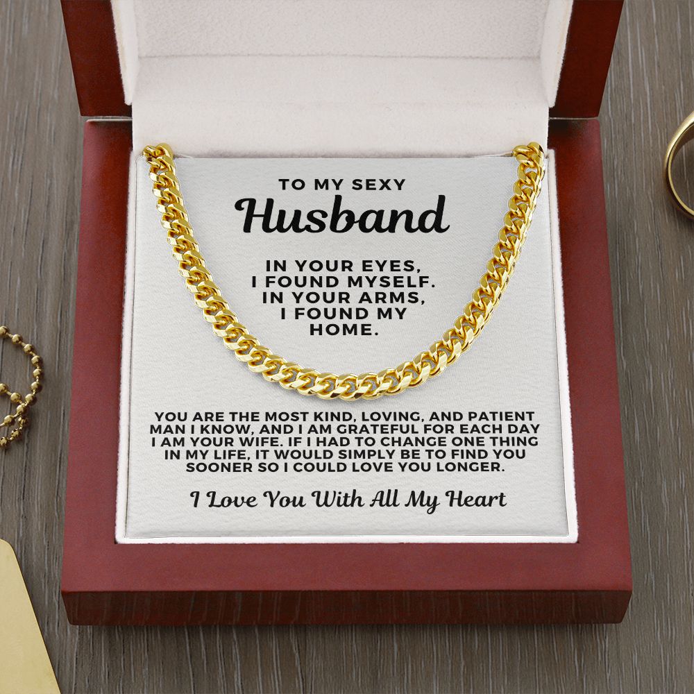 Gift For Husband | One Thing Cuban Link Chain 0694T1