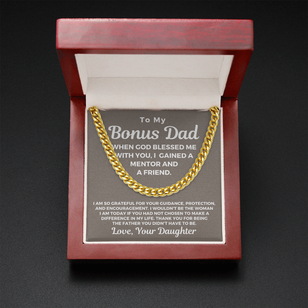 gold cuban link chain