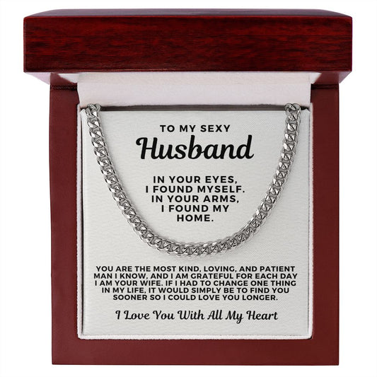 Gift For Husband | One Thing Cuban Link Chain 0694T1