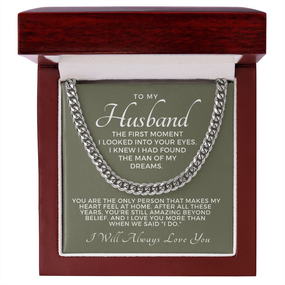 Gift For Husband | My Dreams Cuban Link Chain 0697T8
