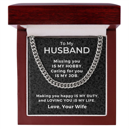 Gift For Husband | My Everything Necklace 0767T1C