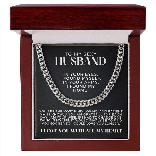 Gift For Husband | One Thing Cuban Link Chain 0694T4