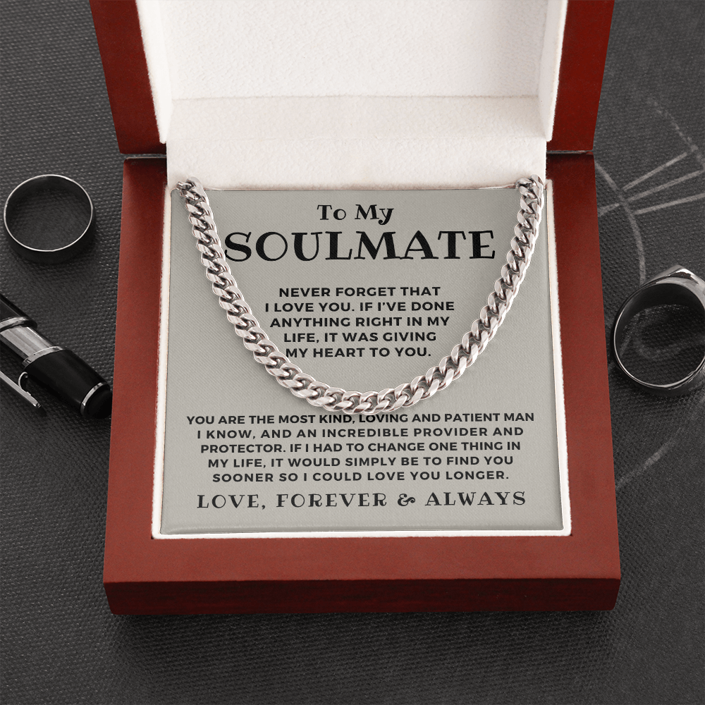 Soulmate Gift | One Thing Cuban Link Chain 0575T5