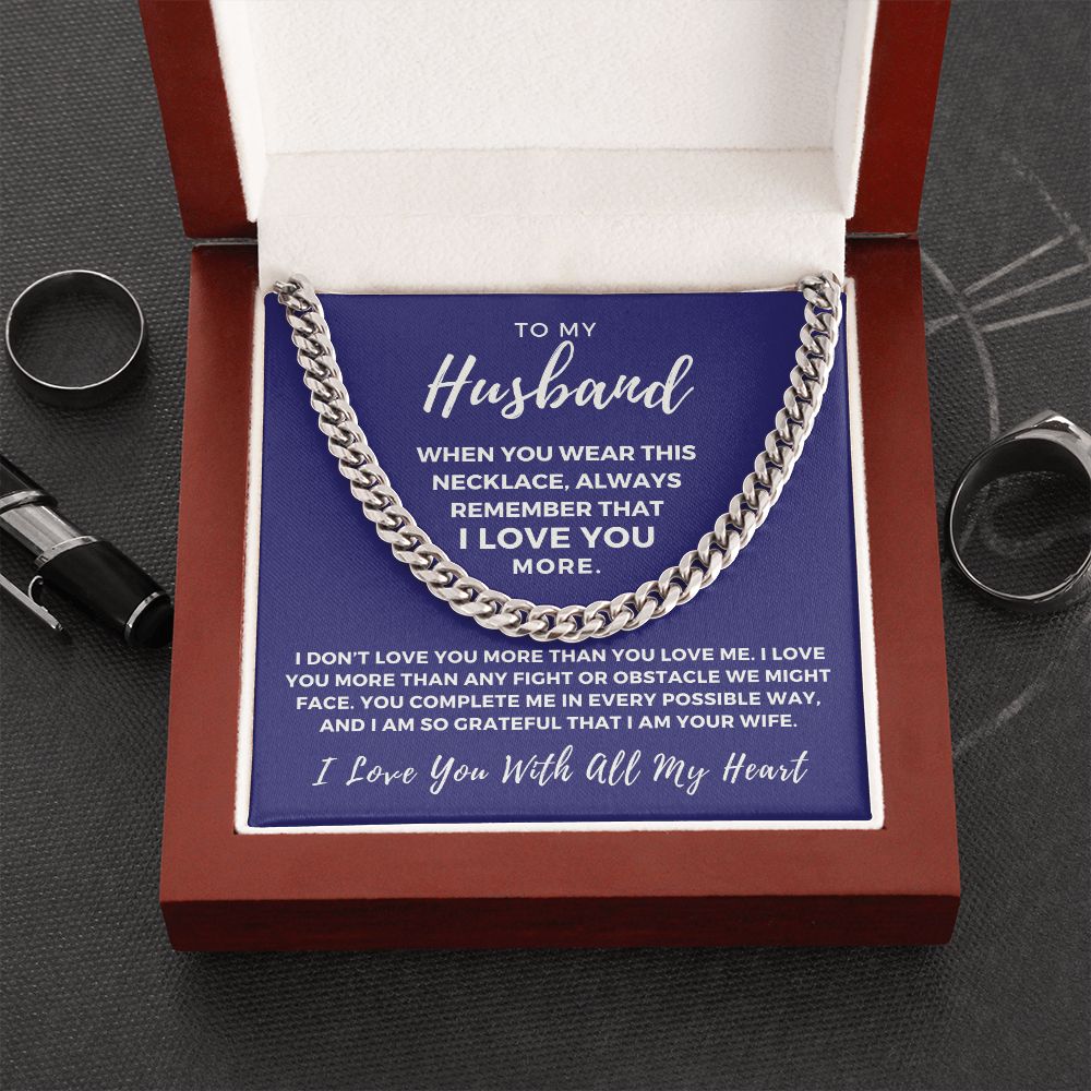 Gift For Husband | More Than Cuban Link Chain 0691T6