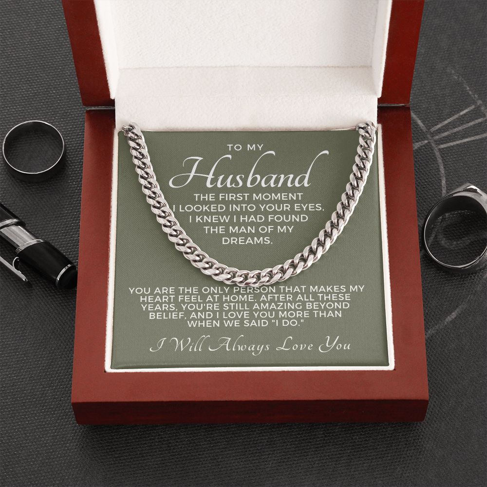 Gift For Husband | My Dreams Cuban Link Chain 0697T8