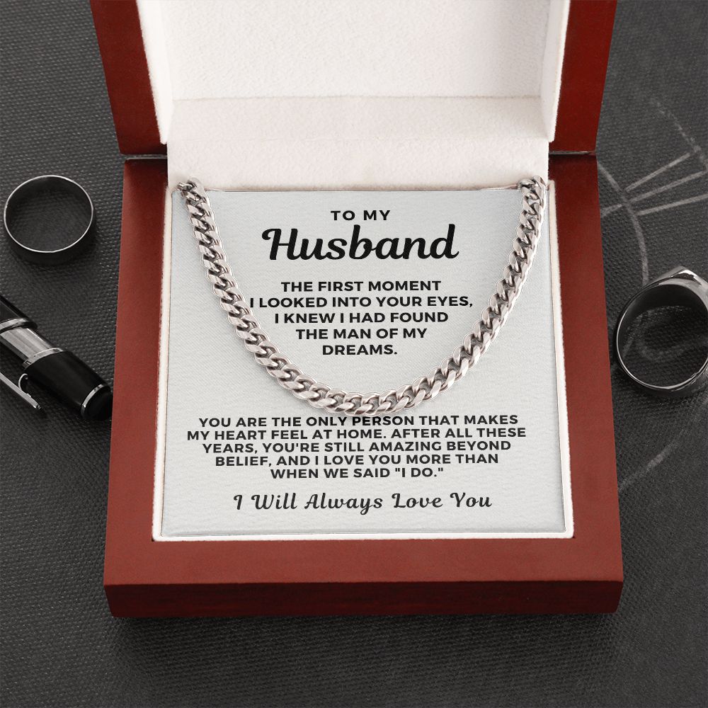 Gift For Husband | My Dreams Cuban Link Chain 0697T1