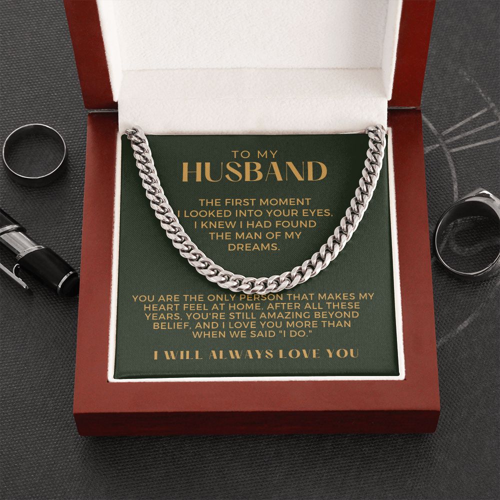 Gift For Husband | My Dreams Cuban Link Chain 0697T13