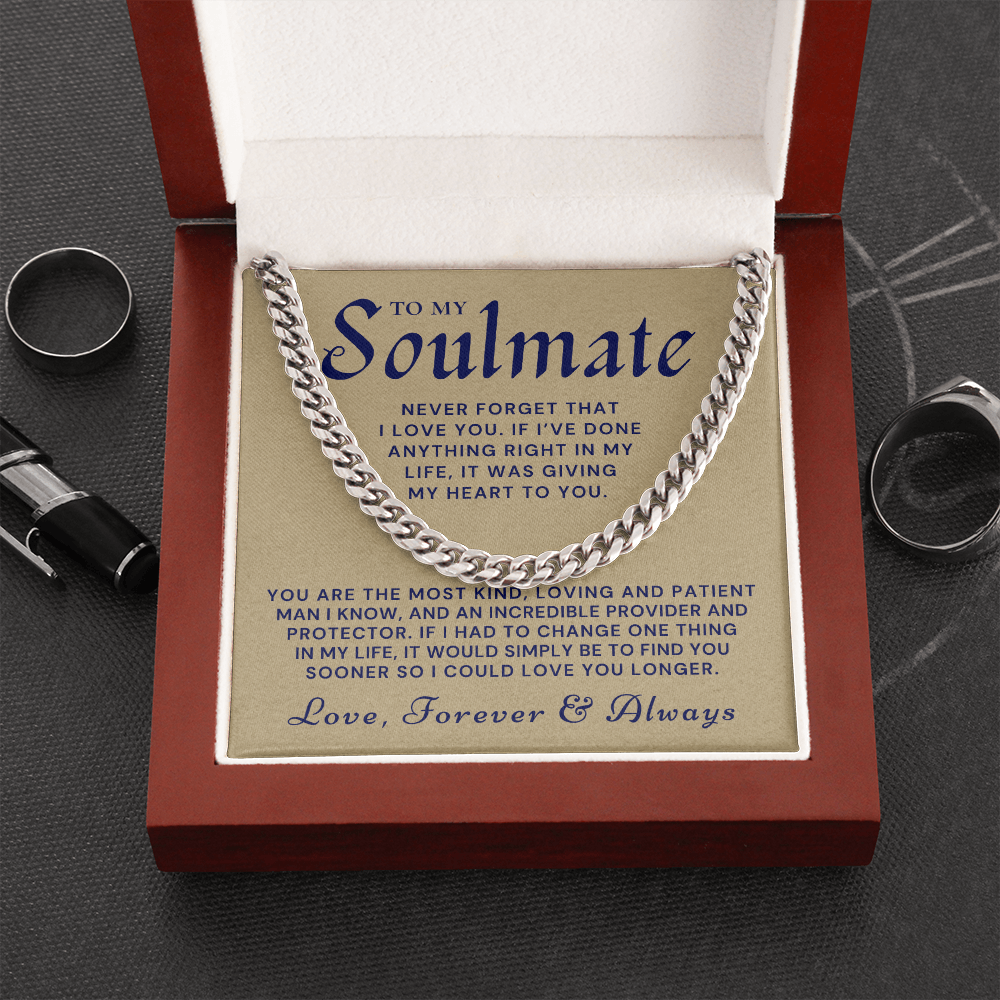 Soulmate Gift | One Thing Cuban Link Chain 0575T3