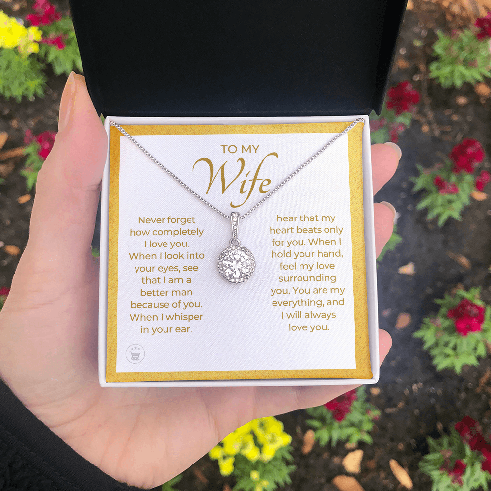 Gift For Wife | When I Necklace 0487T4