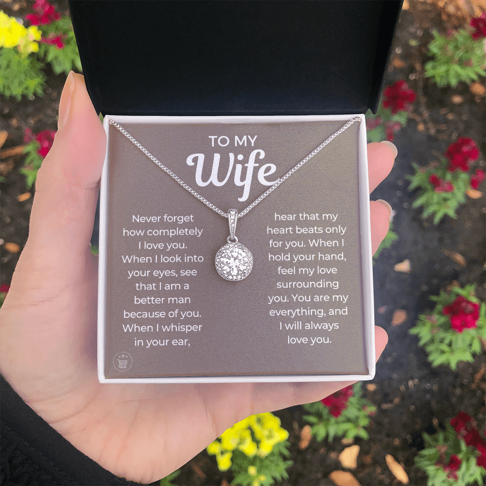 Gift For Wife | When I Necklace 0487T2