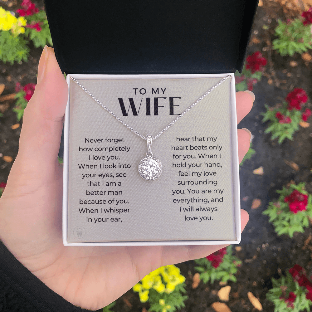 Gift For Wife | When I Necklace 0487T3
