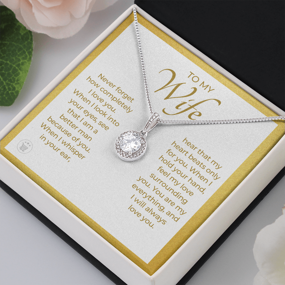 Gift For Wife | When I Necklace 0487T4