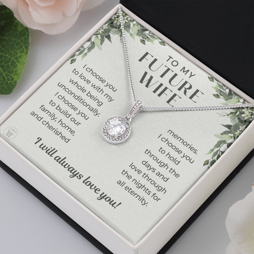 Future Wife, Future Mrs. Gift | I Choose Necklace 0481T5