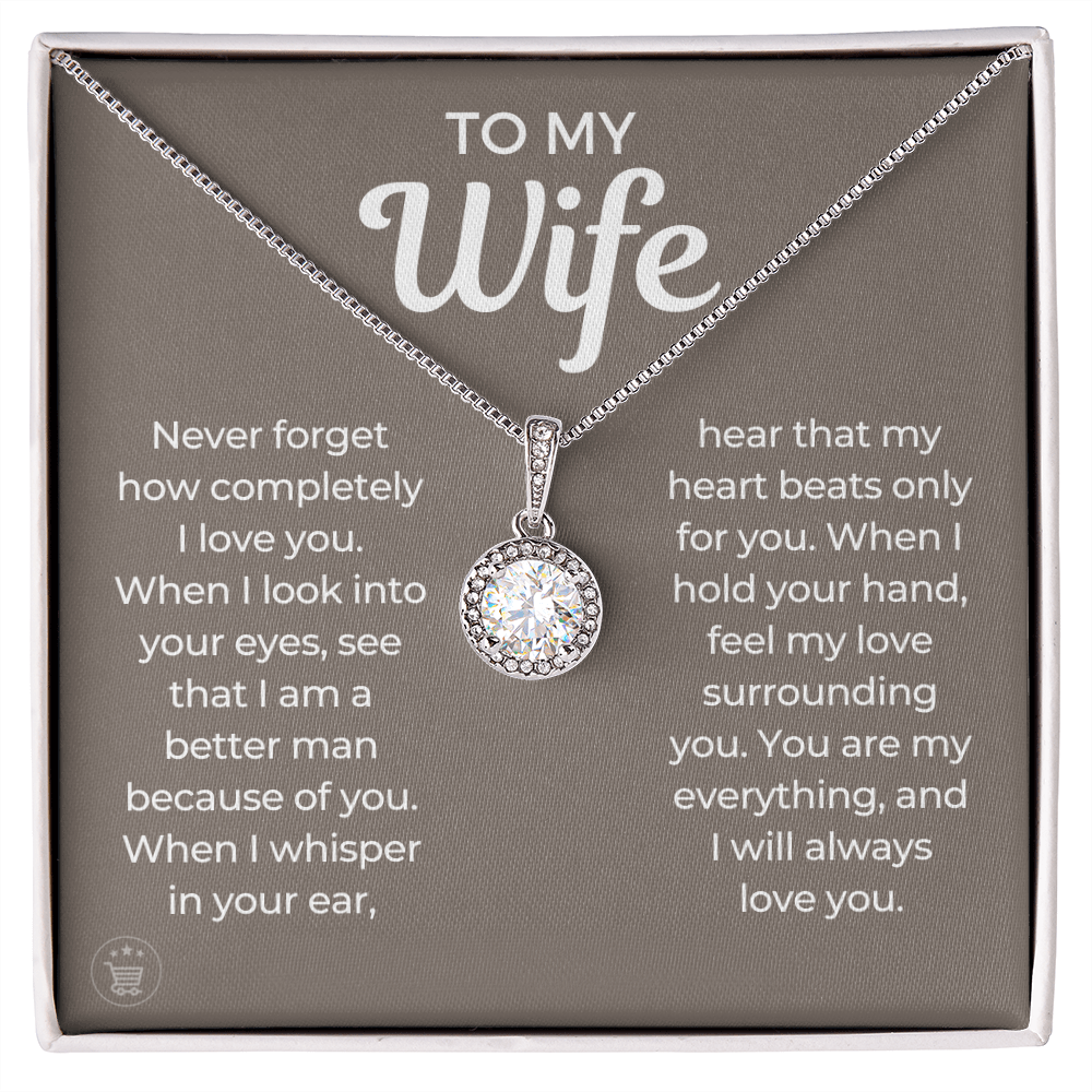 Gift For Wife | When I Necklace 0487T2