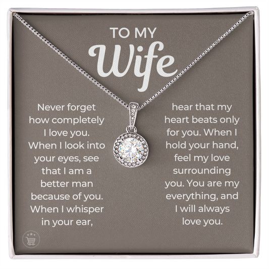 Gift For Wife | When I Necklace 0487T2