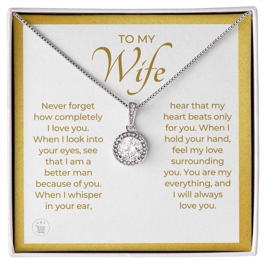 Gift For Wife | When I Necklace 0487T4