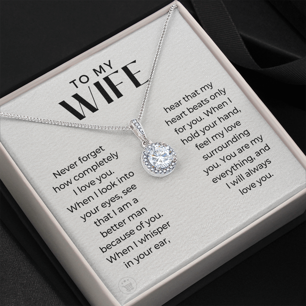 Gift For Wife | When I Necklace 0487T6