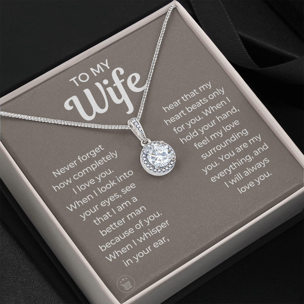 Gift For Wife | When I Necklace 0487T2